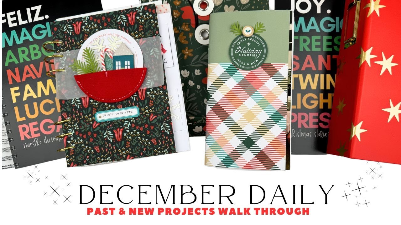 December Daily 2025 Past & Present Projects Flip