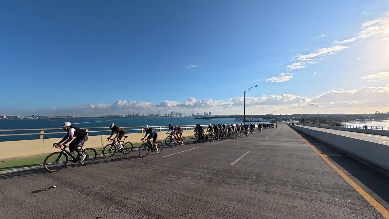 Miami Hammer Ride Sun. 2/8/2026 - Fast peloton + jedi skills