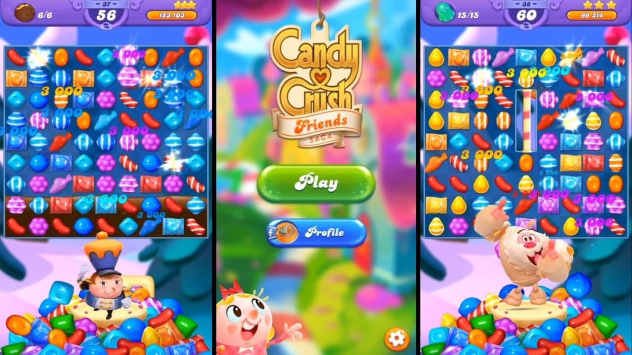 Candy Crush Friends Saga | Gameplay (iOS & Android)