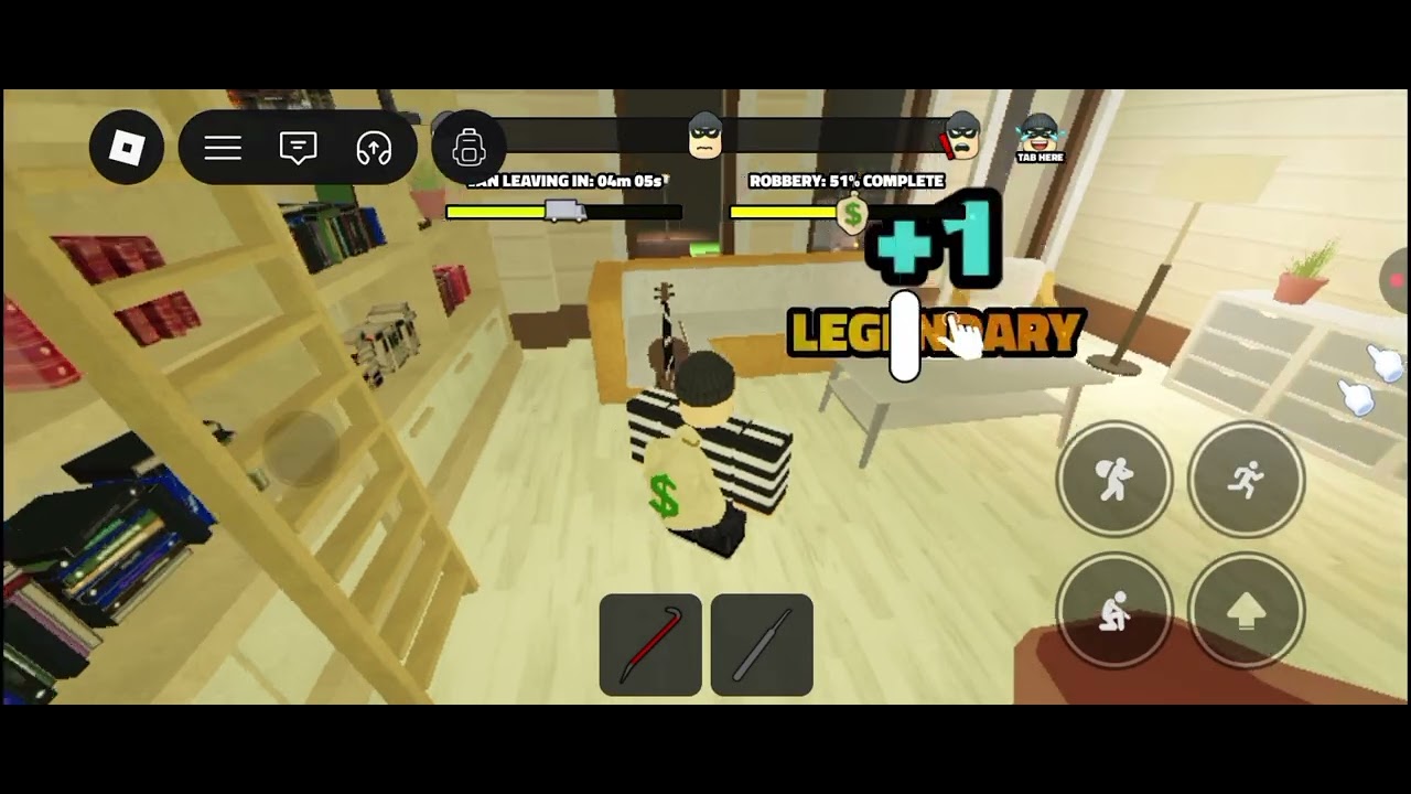 Robbing a house
