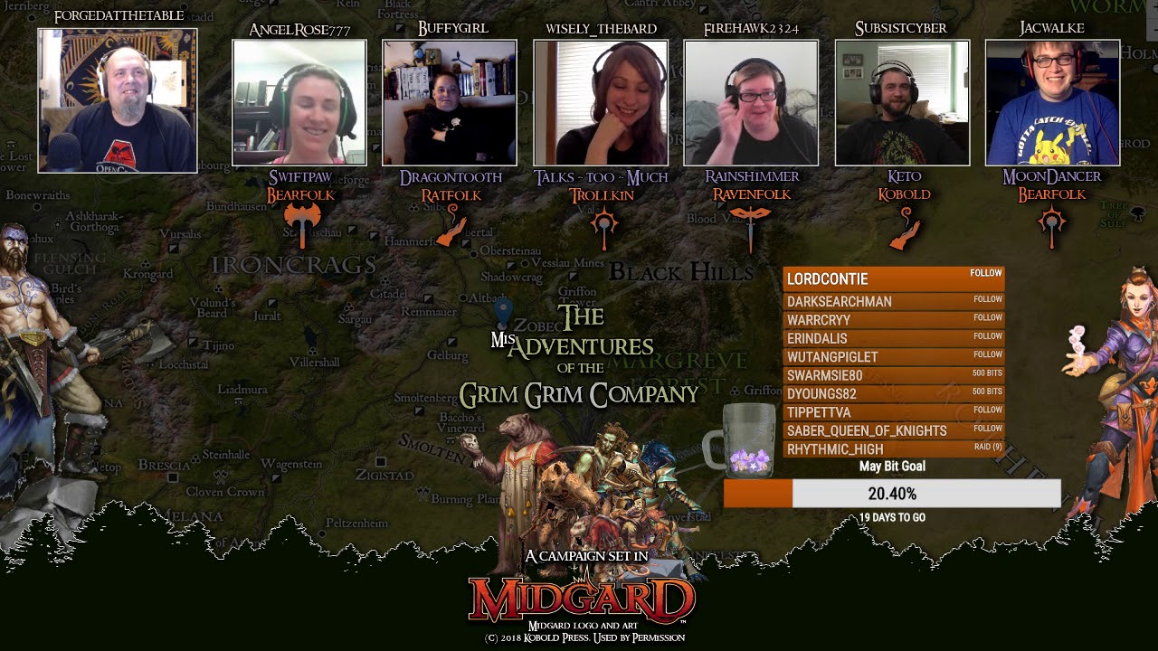 MisAdventures of the Grim Grim Company: Episode 1 - D&D5e set in Midgard