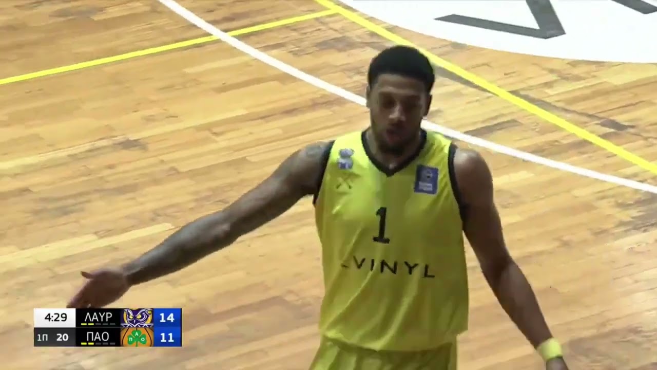 SAVION FLAGG(BORN:1999) VS Olympiakos and Panathinaikos in BASKET LEAGUE