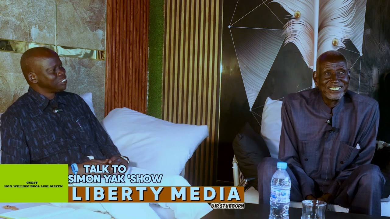 HON  WILLIAM BUOL LUAL MAYEN AND SIMON YAK DENG ONE ON ONE INTERVIEW. 
