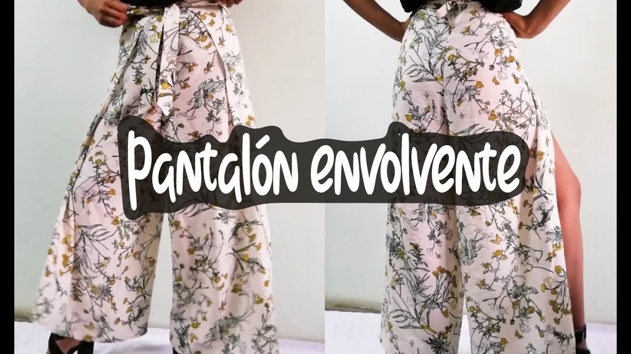PANTALON ENVOLVENTE FÁCIL | DIY WRAP PANTS