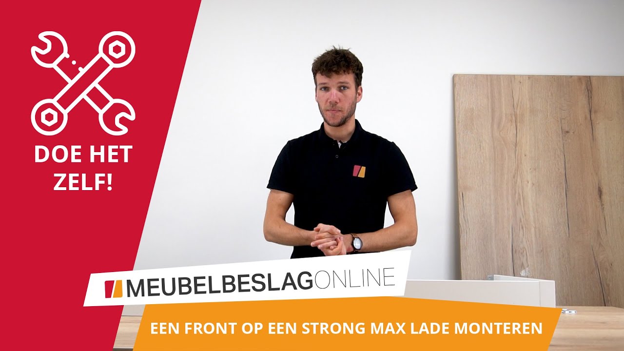 HOE MONTEER JE EEN FRONT OP EEN STRONG MAX?
