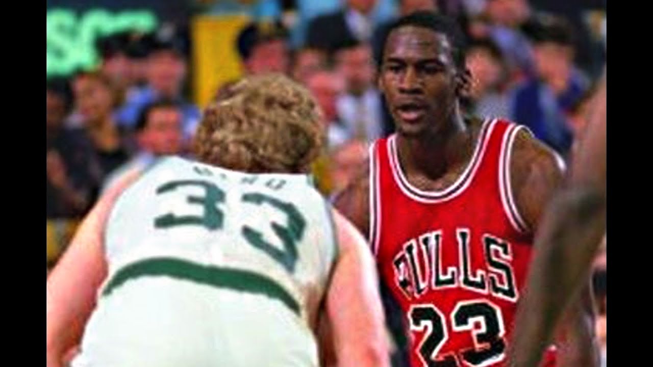 Michael Jordan 48 PTS vs Larry BIRD 37 PTS Big DUEL in 1987! Larry is Legend & MJ is GOAT!