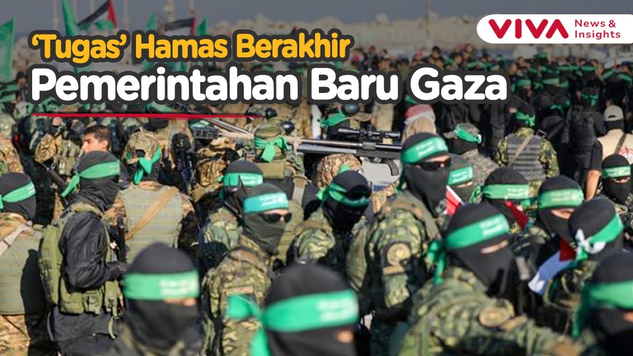 Hamas Resmi Mundur dari Gaza Jelang Konferensi Perdamaian Trump di Mesir