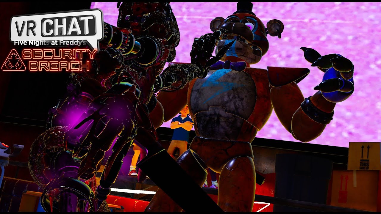 On SAUVE FREDDY - Vrchat RP Five Nights at freddy's