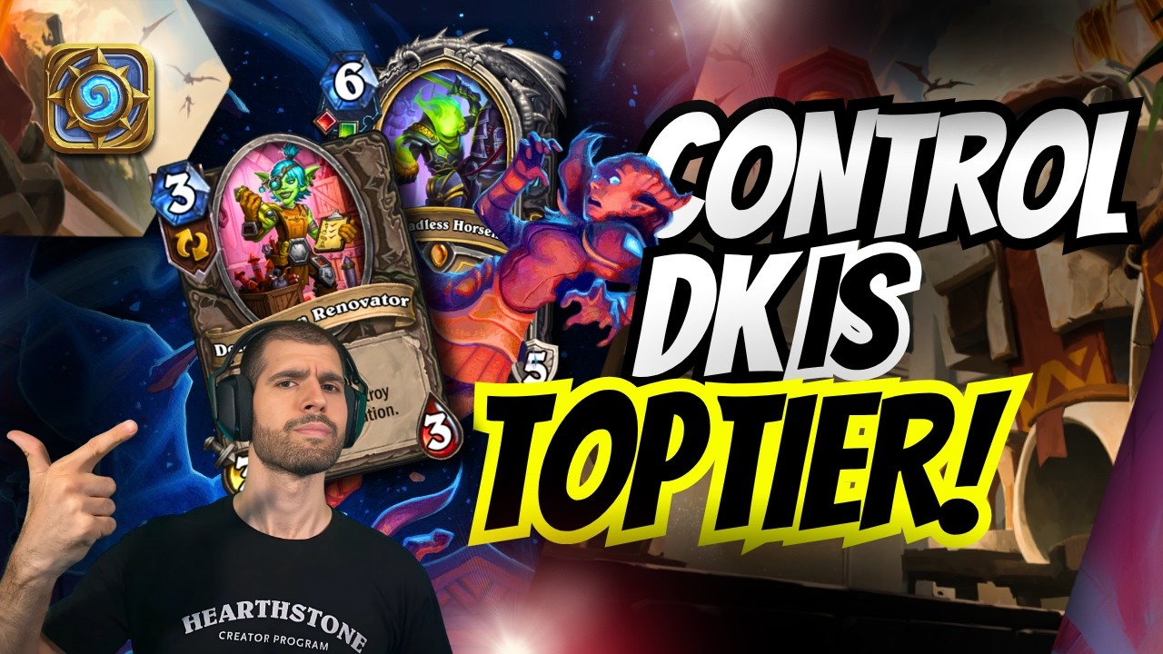 🩸 CONTROL LEECH DK is UNSTOPPABLE! 💀 Best Control Deck? | Hearthstone Guide + Gameplay