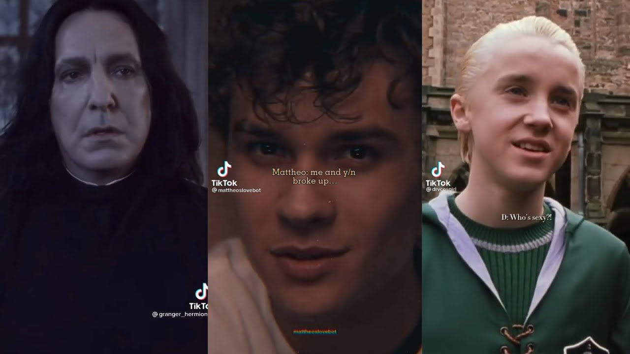 Harry Potter TikToks that I found in the Slytherin common room