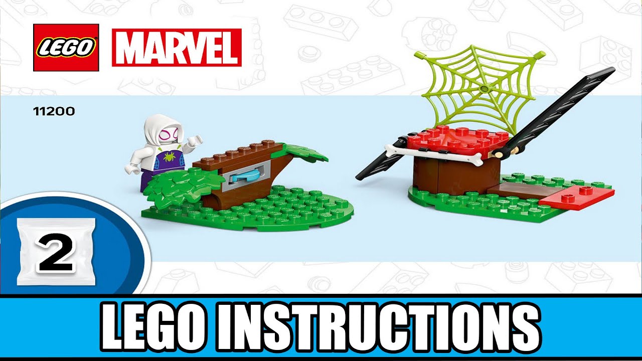 LEGO Instructions - Marvel - 11200 - Spidey and Gobby's Raptor Battle at Tree House HQ (Book 2)
