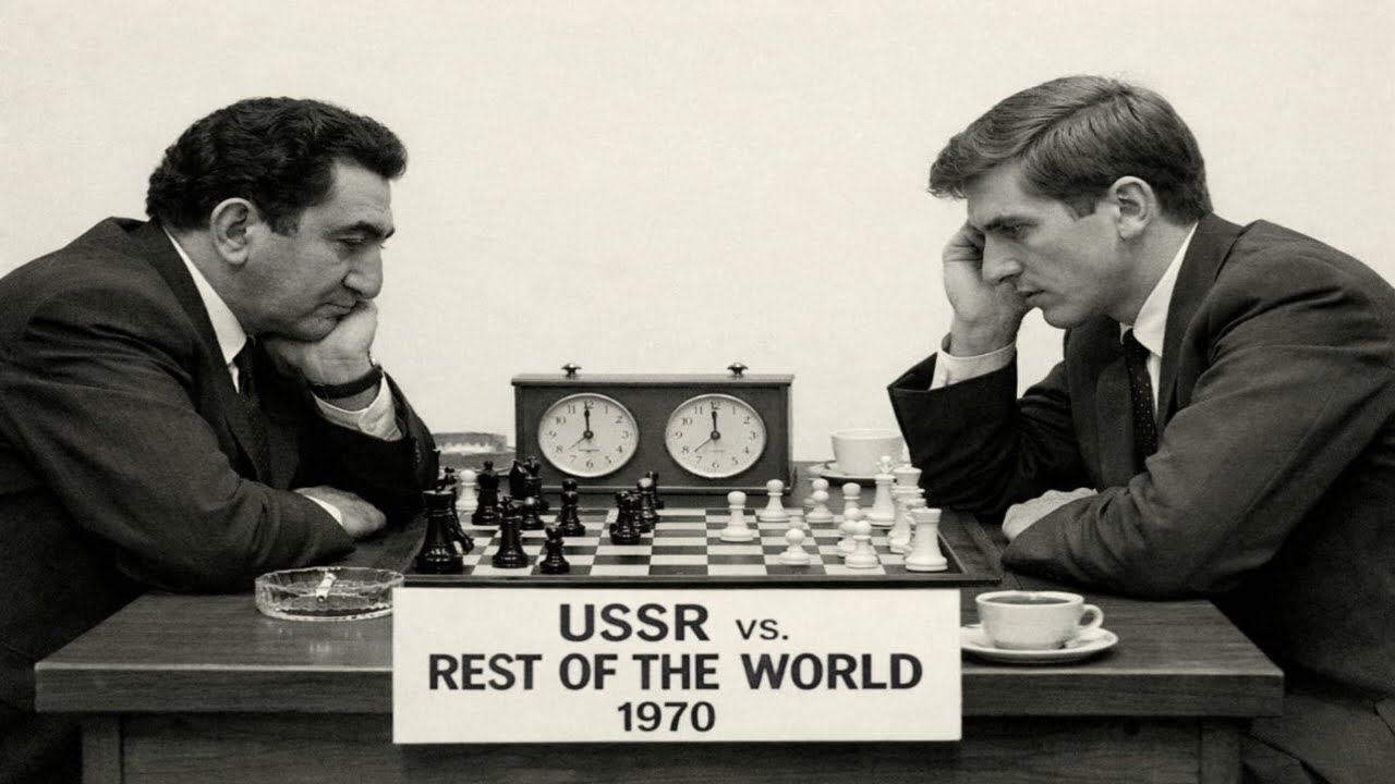 Tigran Petrosian vs Bobby Fischer • USSR vs. Rest of the world. 1970