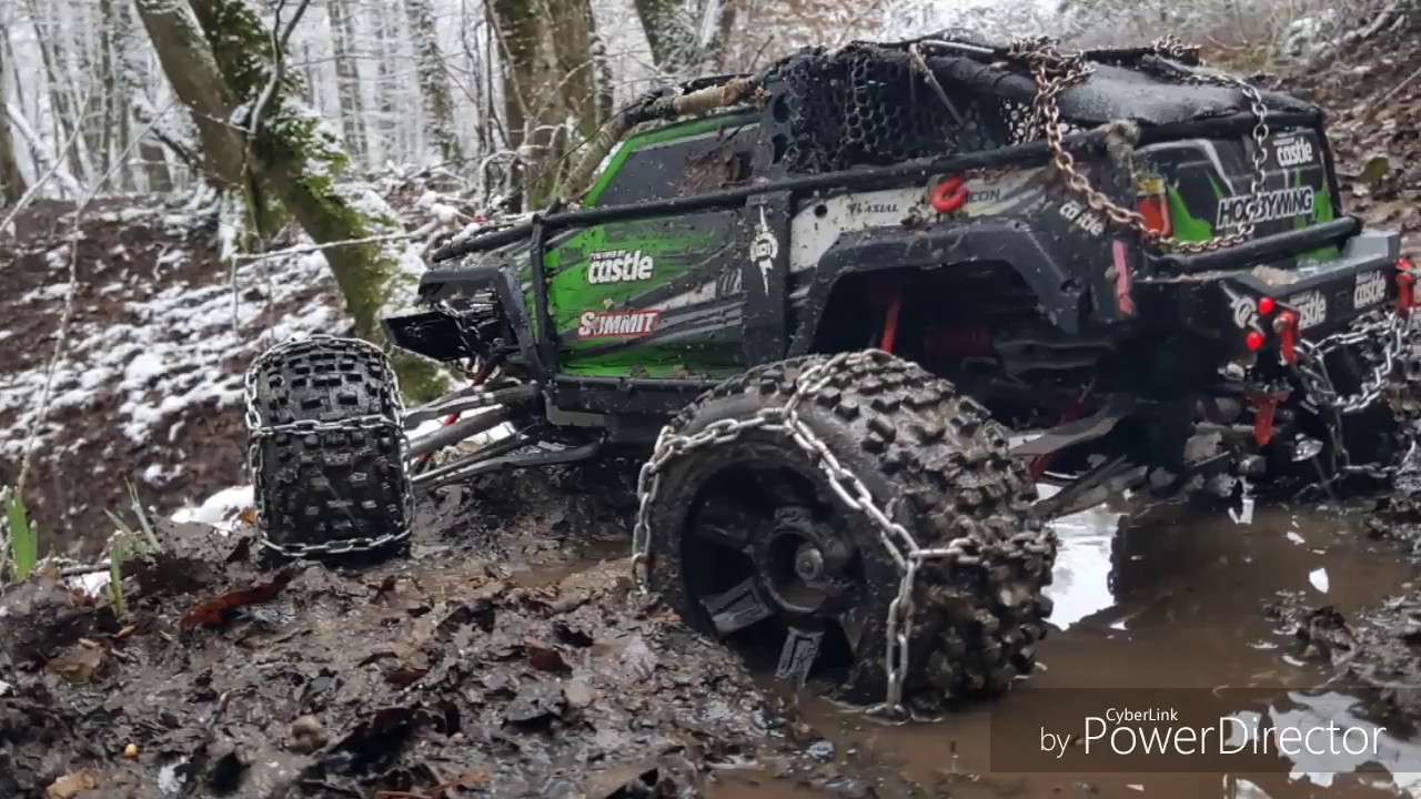 traxxas summit  extreme SNOW-MUD