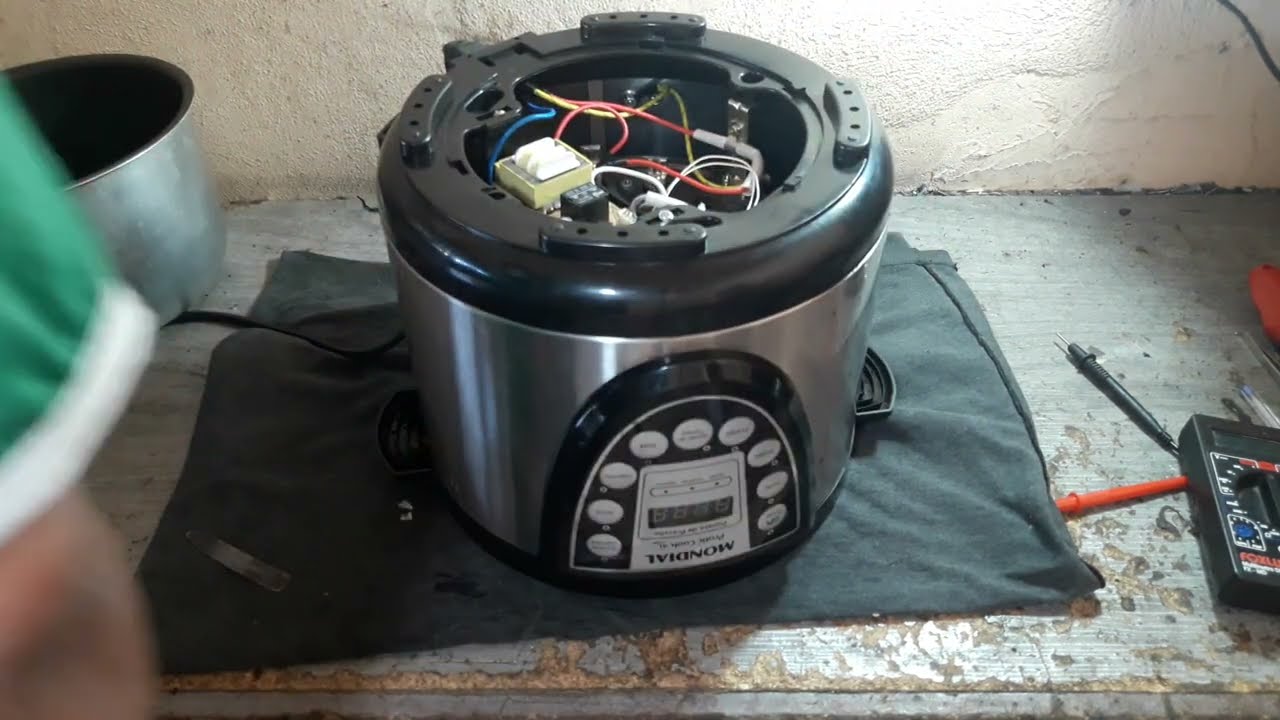 panela de pressão eletrica não esquenta código E4 no painel