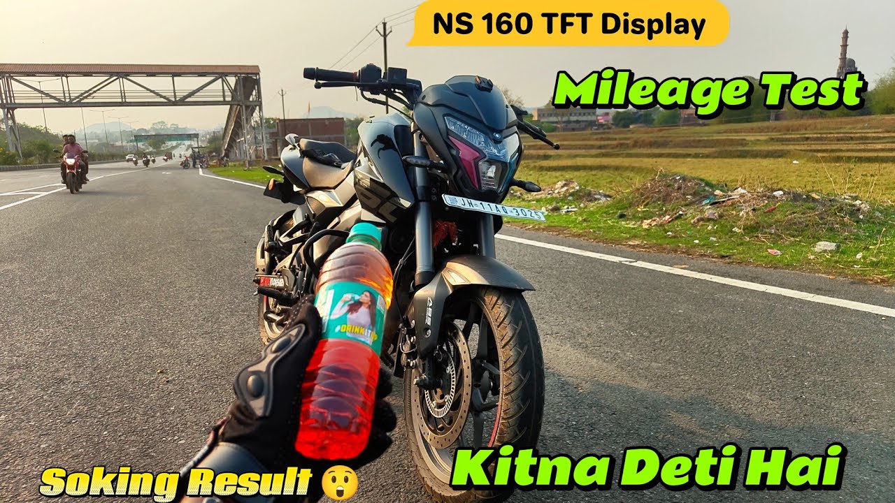 NS 160 🚀 MILEAGE TEST ⛽ SOKING RESULT 😲💥 @RVS vlogs 1121