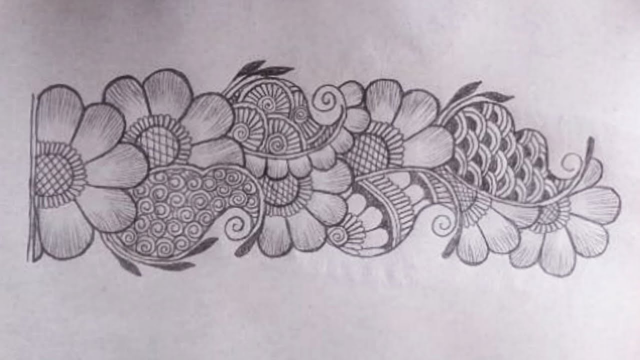 🥰Easy and beautiful back hand Mehandi design | Simple pencil Mehandi design | Mehandi design