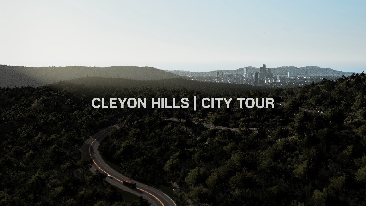 Cities: Skylines - ทัวร์ชมเมือง Cleyon Hills