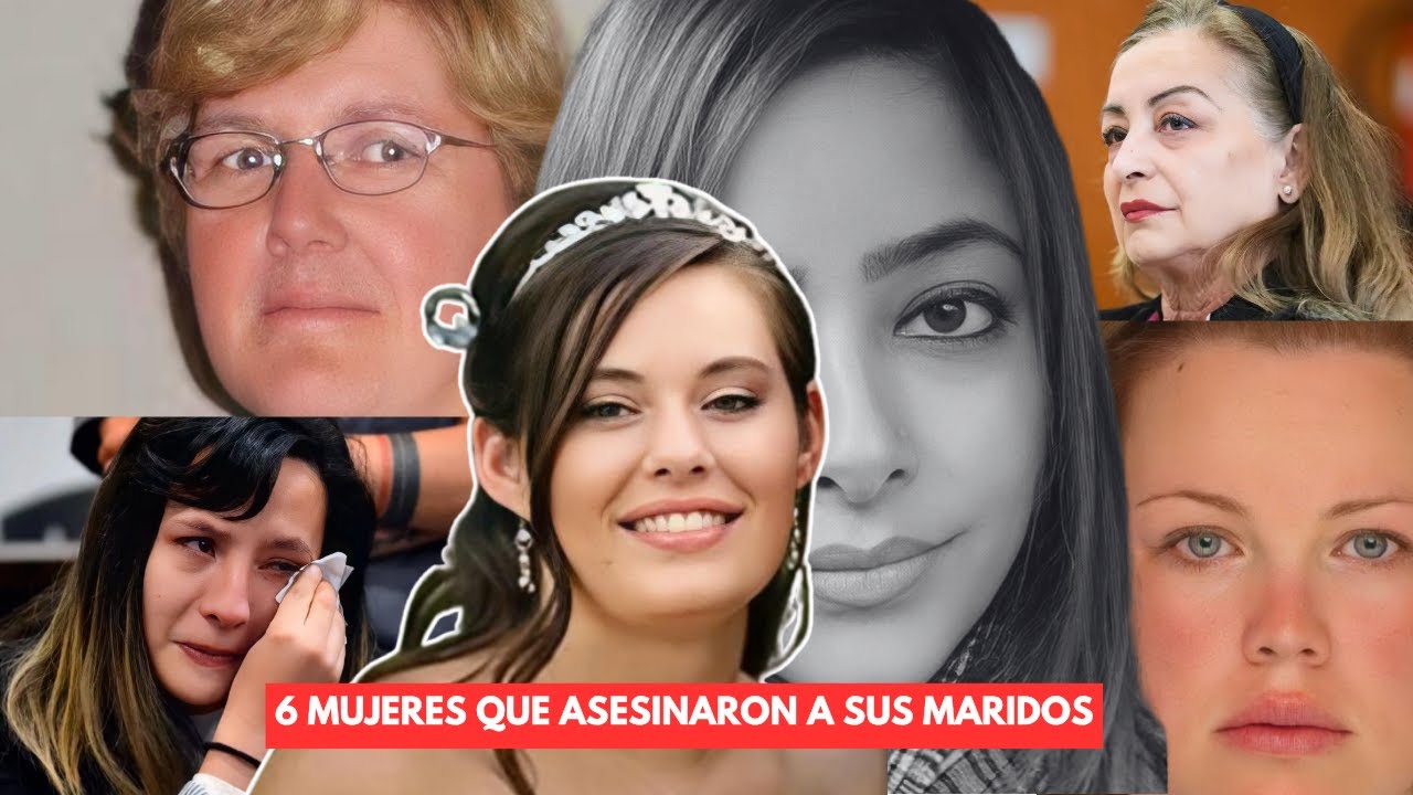 6 casos de MUJERES que ASESlNARON a sus MARIDOS: Una fue a LLORAR a su FUNERAL después de ASESlNARLO