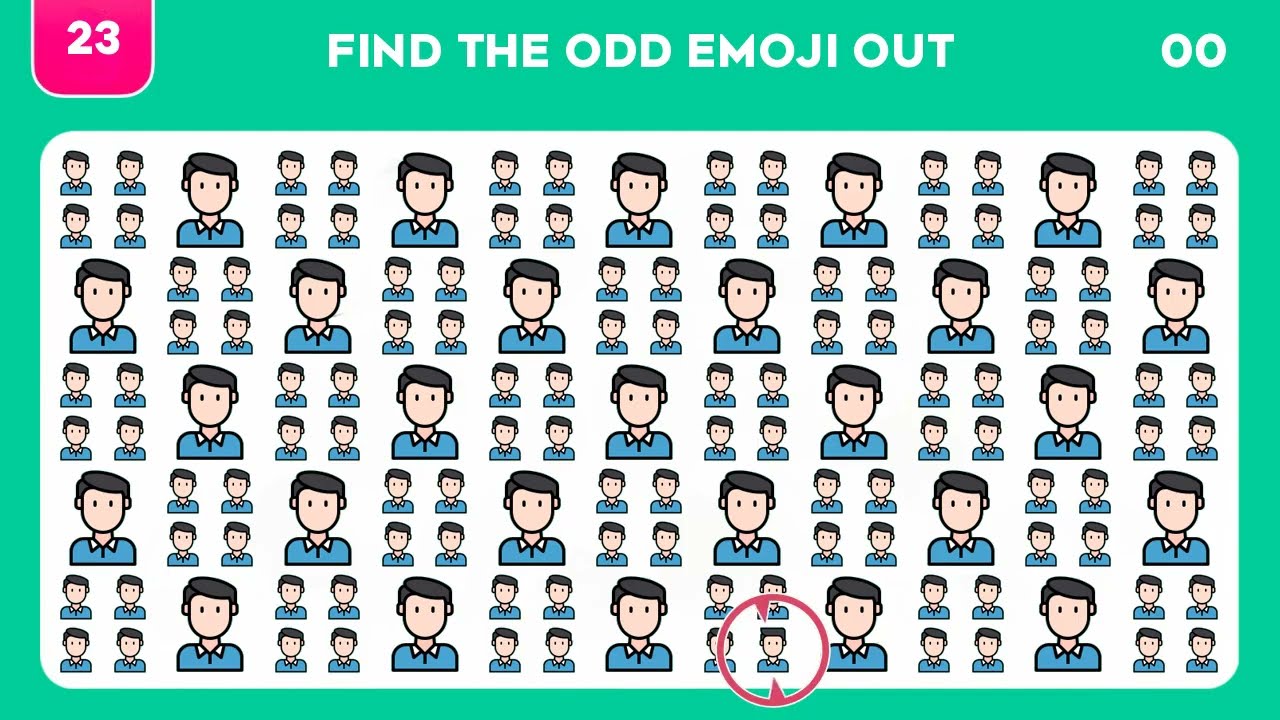 Find The Odd Emoji Out | Emoji Quiz