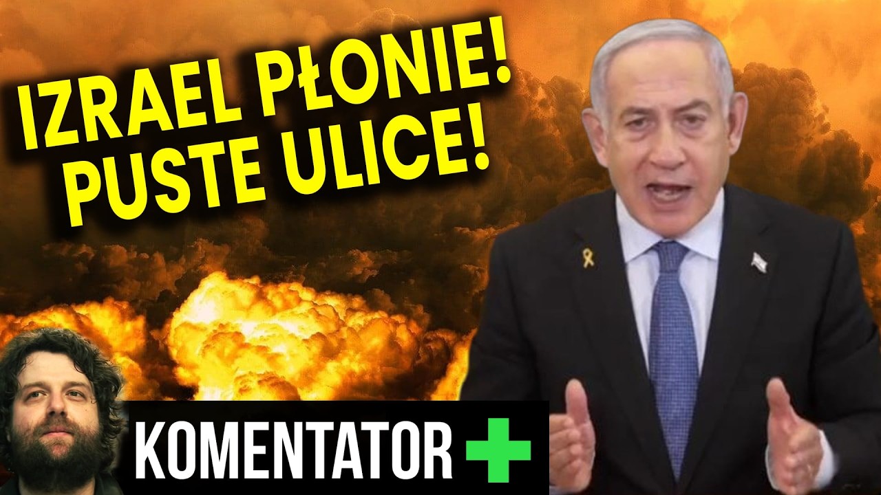 Izrael Płonie! Puste Ulice Bo Ludzie Się Boją! USA Straciło 2 Samoloty i Helikopter! - Analiza Ator