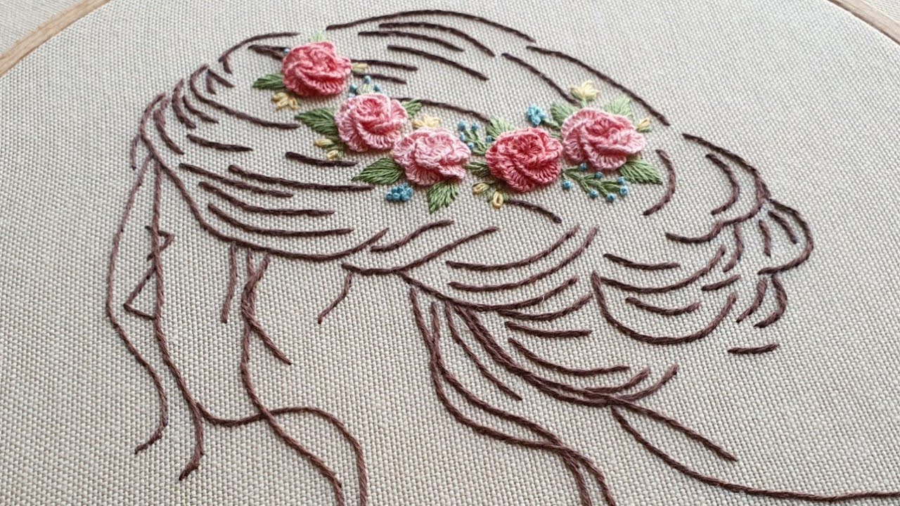 BİRİT İĞNESİ ÇİÇEKLER, Brezilya Nakışı | CAST-ON STITCH, Brezilian Embroidery