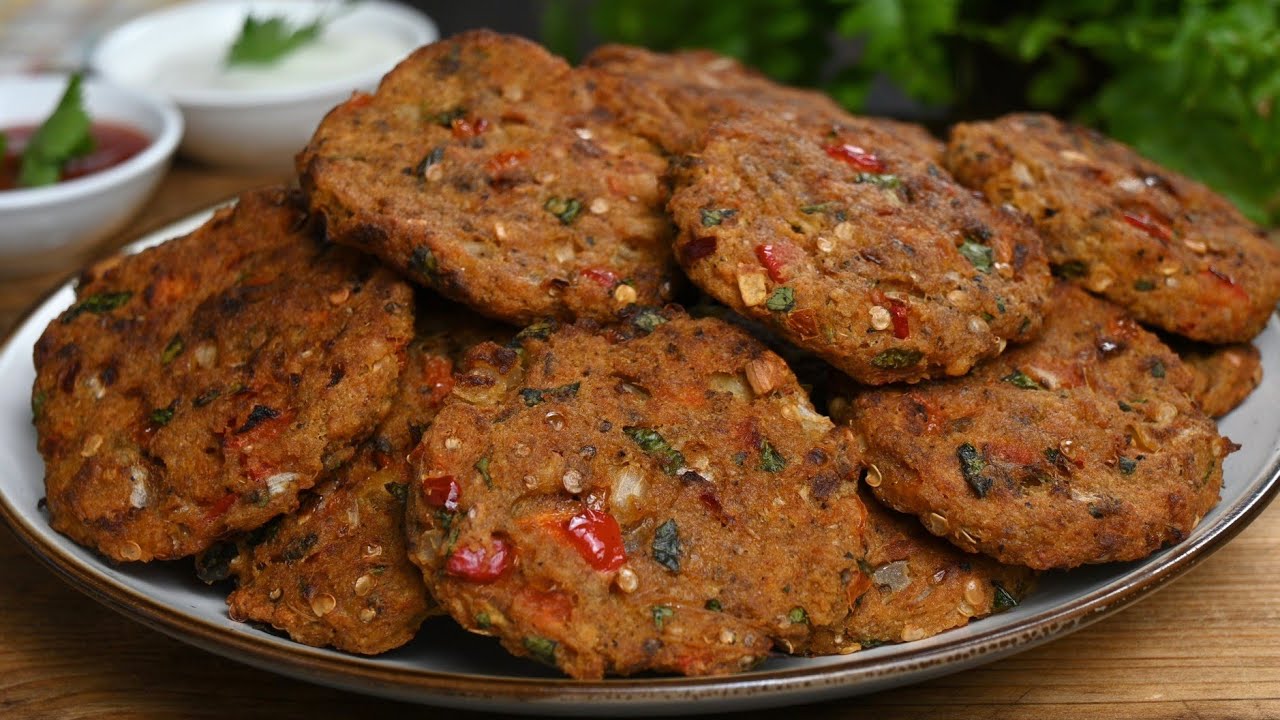 Кюфта из баклажанов, приготовленная таким способом, вкуснее мяса!