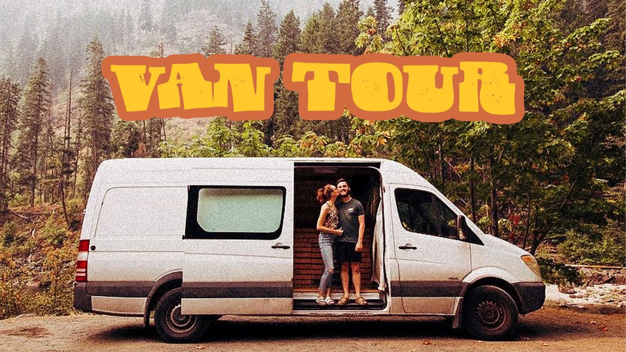 SPRINTER VAN CONVERSION TOUR | beautiful handcrafted stealth sprinter