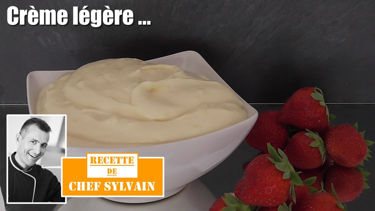 La crème légère par Chef Sylvain - Les bases de la pâtisserie