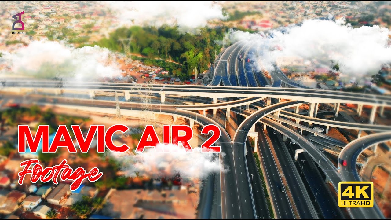 Dji Mavic Air 2 Drone Footage of Accra Ghana 🇬🇭  |  4K