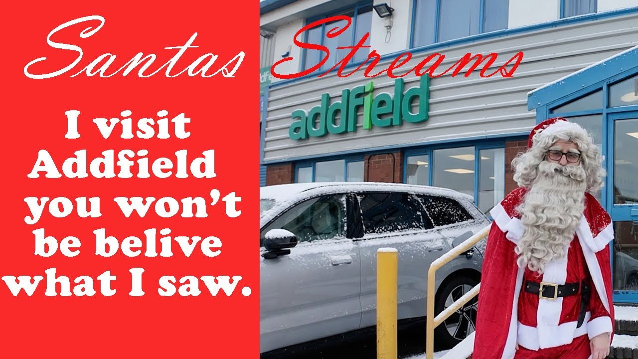 Santa Streams - Santa Visits Addfield and you won't believe what he saw.