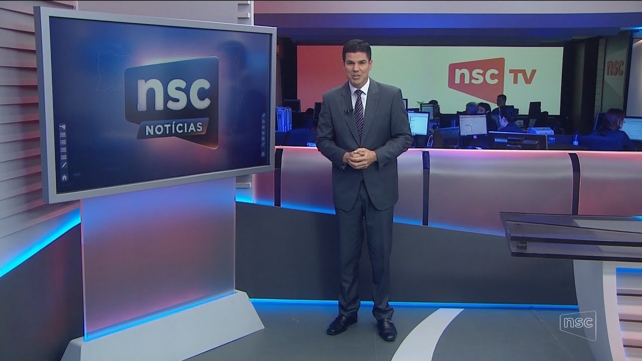 Estreia do NSC Notícias (Completo) - 16/08/2017 (HD)
