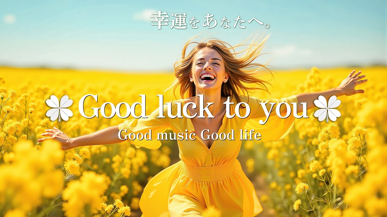 【Live10】幸運を引き寄せる気分あがる洋楽メドレー〈BGM〉Uplifting music that brings good luck