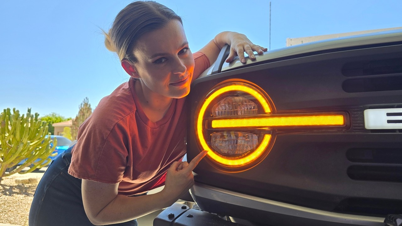 Ford Bronco Transformed with Sunpie LED Raptor Style Headlights