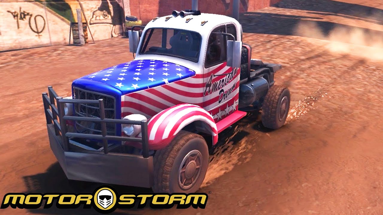 MotorStorm [PS3] Big Rig Gameplay (Castro Varadero)