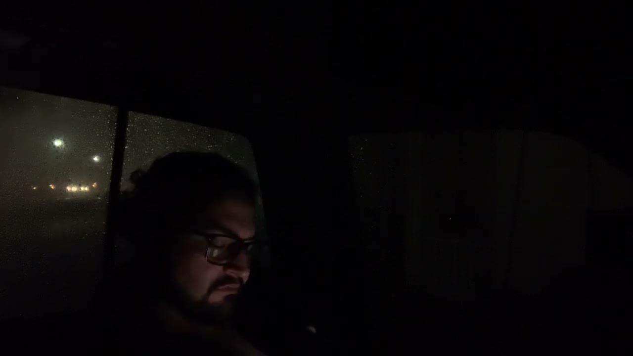 ASMR GumChu - Rain Sounds in a car/truck + Gum Chewing (no talking)