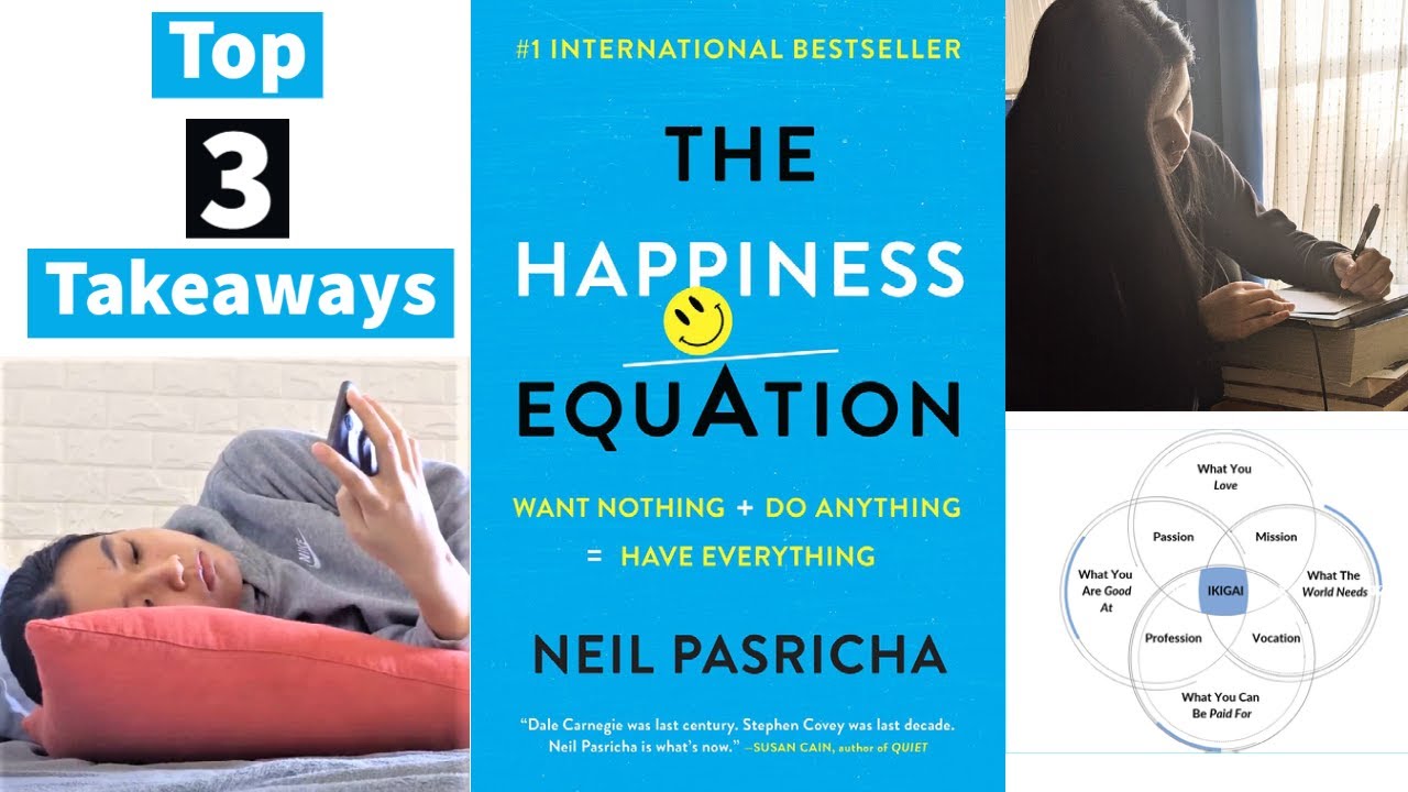 The book that taught me happiness. (The Happiness Equation by Neil Pasricha)