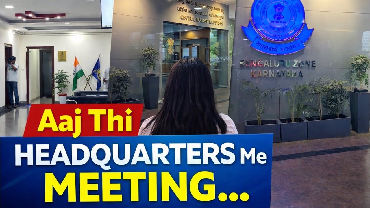 Government Headquarters Ka Inside View | Office Meeting Day Vlog