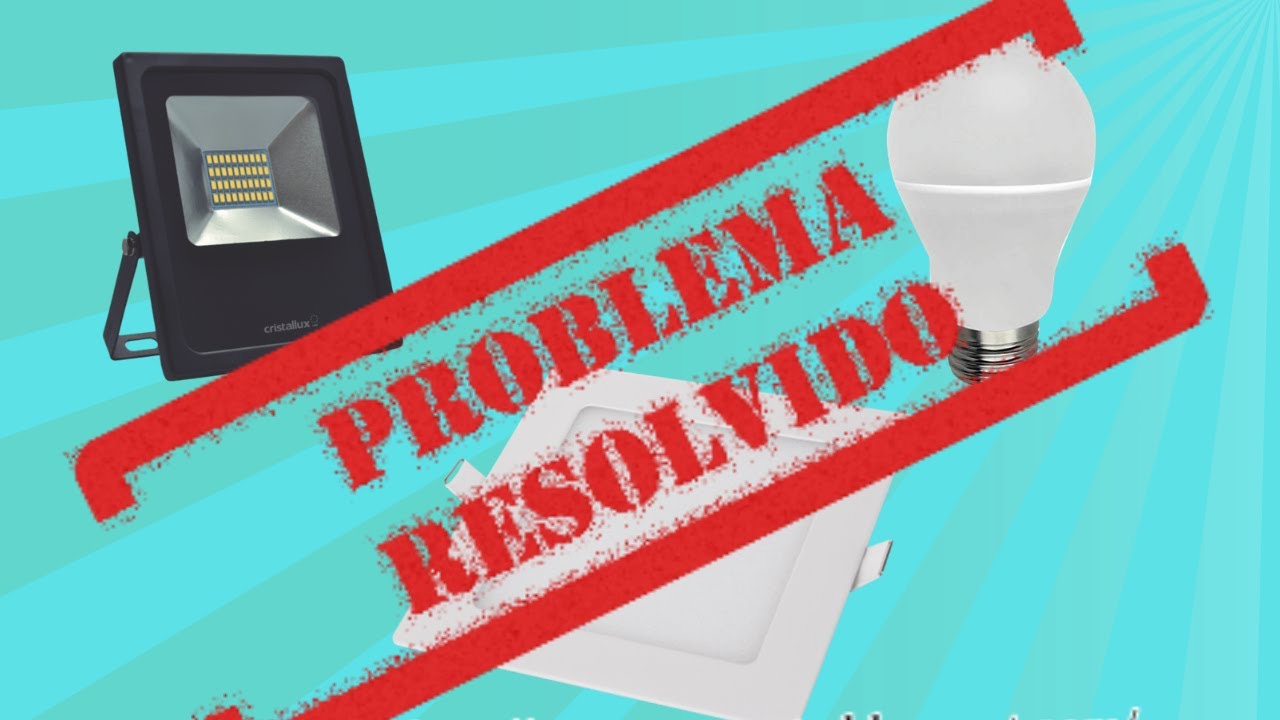 [ RESOLVIDO ] LED piscando loja como resolver, um dia de eletricista