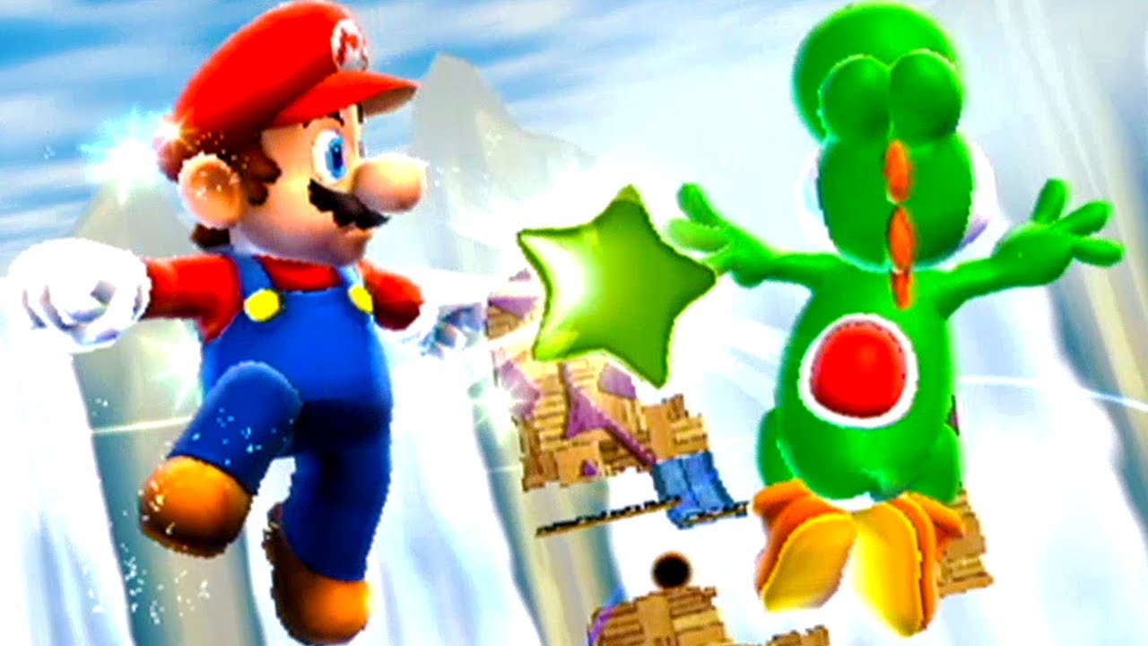 Super Mario Galaxy 2 - 100% Walkthrough Part 25 No Commentary Gameplay - World 2 Green Stars & Yoshi