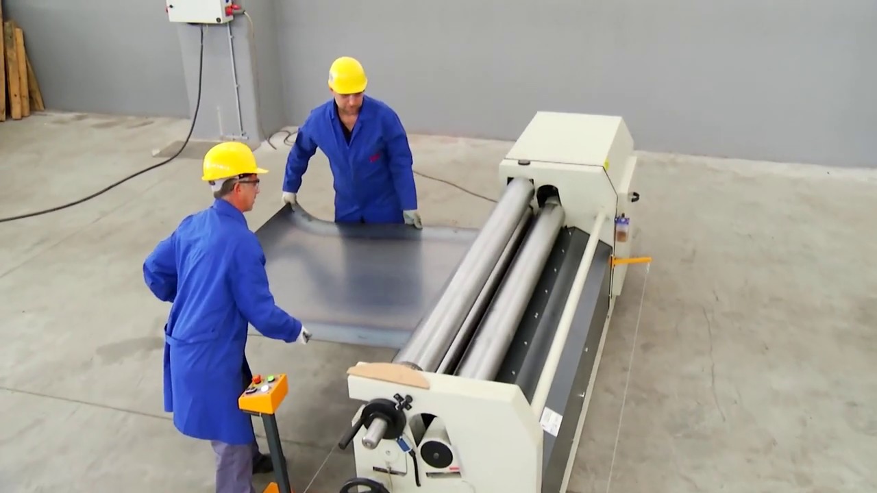MRM-S 2050x170 initial pinch Mechanical Plate Bending roll