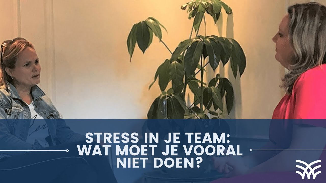 Stress in je team: wat moet je vooral niet doen?