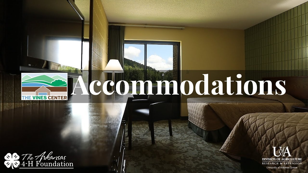 The Vines Center: Overnight Accommodations