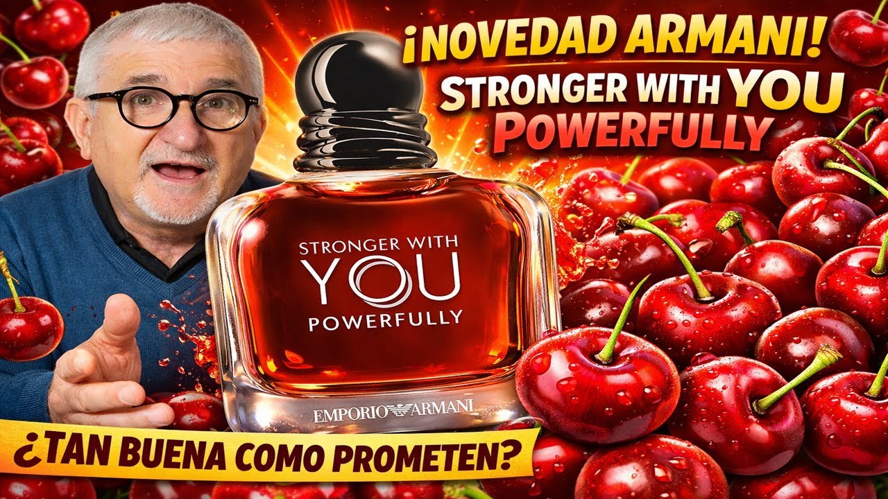 ¡NOVEDAD ARMANI! STRONGER WITH YOU POWERFULLY👊🔥¿TAN BUENA COMO PROMETEN?🤔