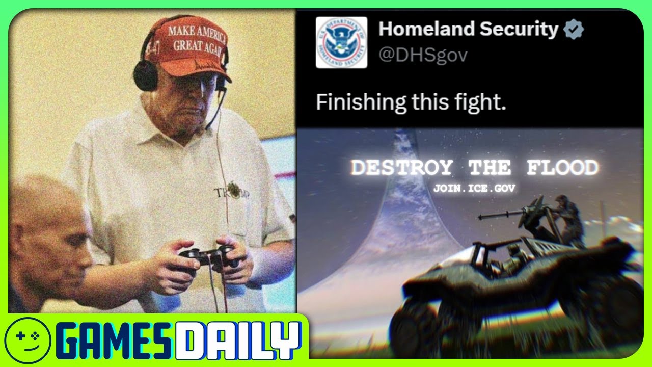 Halo Creators Respond to ICE Memes - Kinda Funny Games Daily 10.29.25