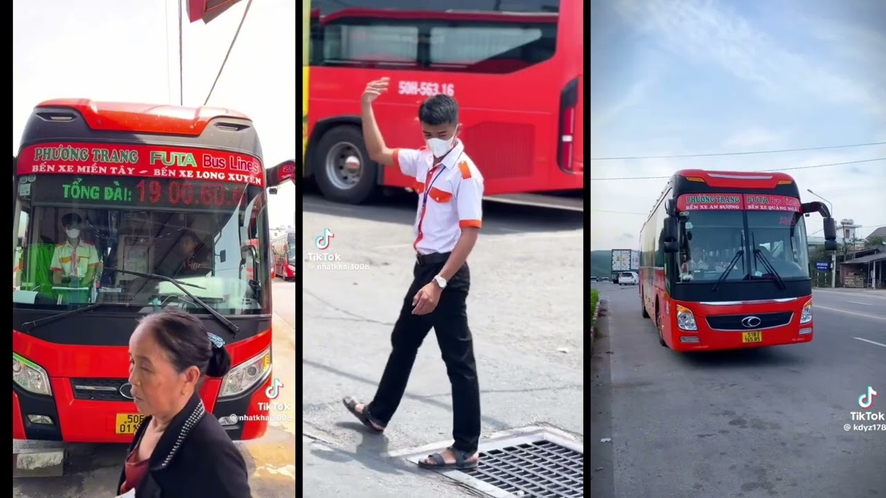 P5| tổng xe khách tik tok full nhà xe phương trang #dammexekhach