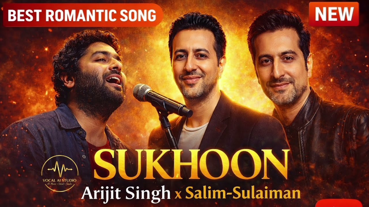 SUKHOON – Heart Touching Romantic Song 2026 | Arijit Singh x Salim-Sulaiman | Best Love Ballad Hindi