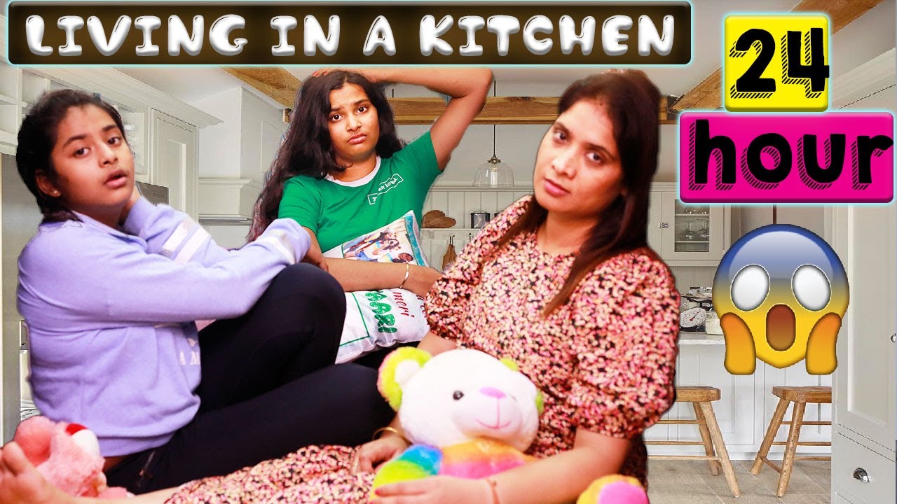 LIVING IN My KITCHEN FOR 24 HOURS!!! l Asha Vlogs