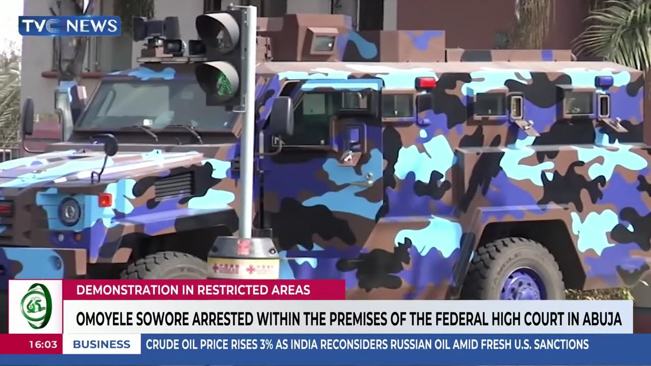 Omoyele Sowore Arrested On Federal High Court Premises