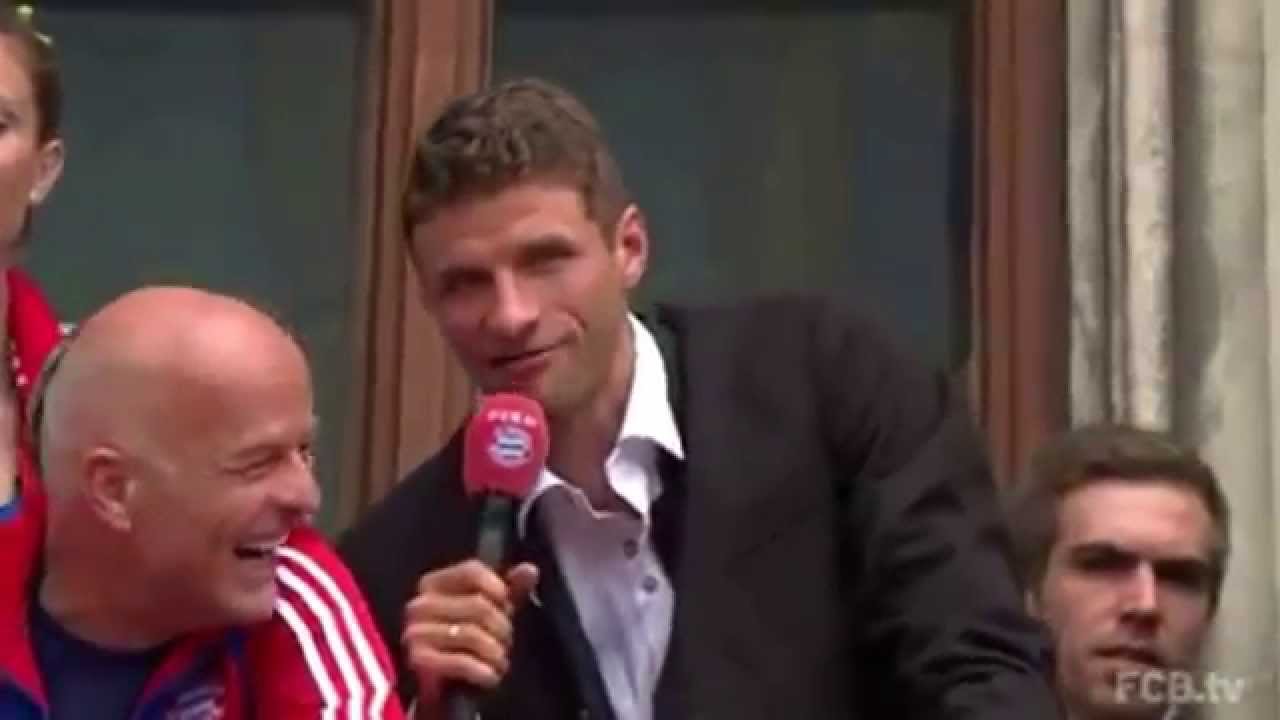 Thomas Müller Meisterfeier - Humba