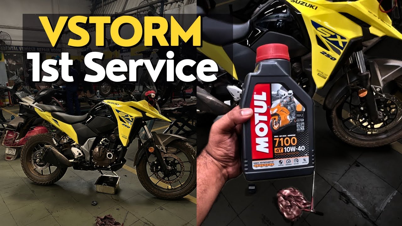 Suzuki VStorm 250 SX 1st Service: Cost & What to Expect on First Maintenance #vstrom250sx